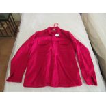 A Pendelton 1960's red wool shirt