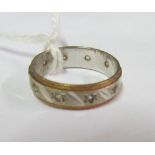 A 9ct gold eternity ring