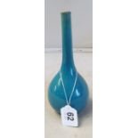 A Chinese turquoise bottle vase