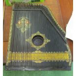 A Dutch zither harp (or guitar)