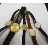 A Lorus watch and four other ladies watches
