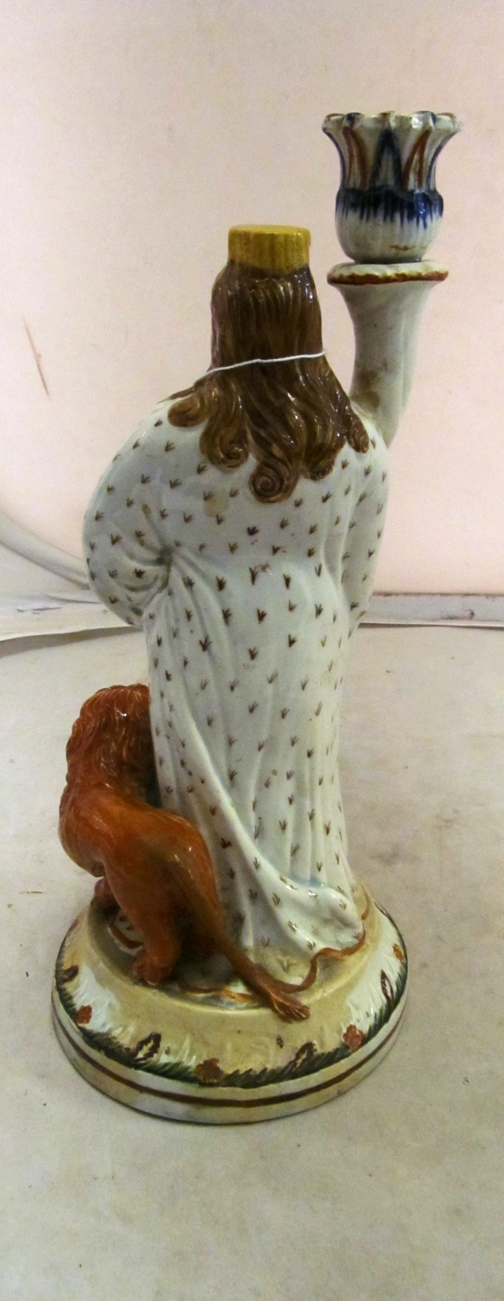 A Staffordshire figure (restored) - Image 2 of 6