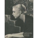 FRENCH CINEMA: A good selection of signed postcard photographs,