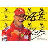 FORMULA ONE: An excellent selection of signed photographs by Formula one racing Drivers,