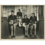 MONKEES THE: An excellent vintage signed and inscribed 10 x 8 photograph by all four members of the