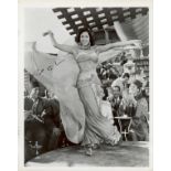 GAMAL SAMIA: (1924-1994) Born Zaynab Mahfuz. Egyptian film Actress and belly Dancer.