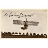 SANTOS-DUMONT ALBERTO: (1873-1932) Brazilian Pioneer Aviator.