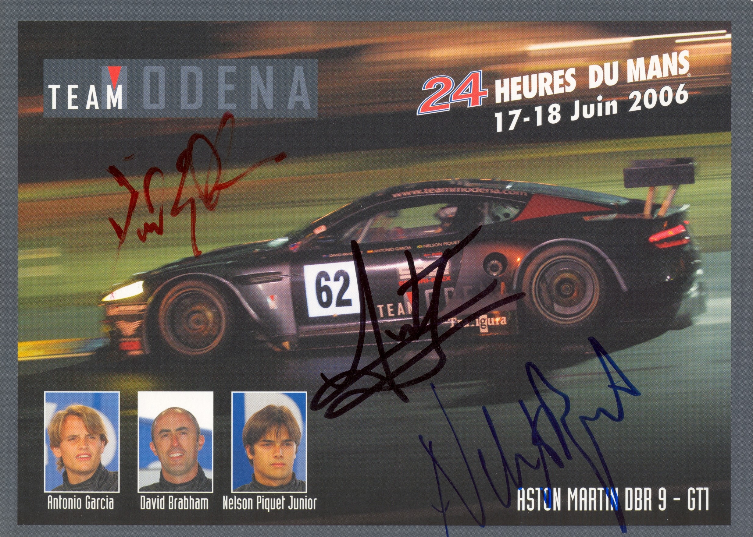 24 HOURS OF LE MANS: A good set of colour signed cards, various sizes, 8 x 6 (5), 6 x 4 (4), - Image 2 of 4