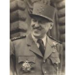 KOENIG MARIE-PIERRE: (1898-1970) French General of World War II, Marshal of France.