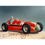 FANGIO JUAN MANUEL: (1911-1995) Argentine Motor Racing Driver, Formula One World Champion 1951,