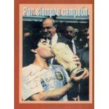 MARADONA DIEGO : (1960- ) Argentinean Footballer.