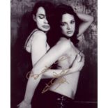 GLAMOUR: Selection of signed 8 x 10 photographs by various Models and Actresses in sensual poses,