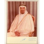 KING KHALID OF SAUDI ARABIA: (1913-1982) King of Saudi Arabia 1975-1982.