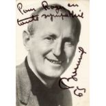 BOURVIL: (1917-1970) French Actor, best known for his co-starred comedies with Louis de Funes.