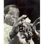 ARMSTRONG LOUIS: (1901-1971) American Jazz Trumpeter.