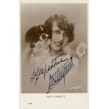 MISTINGUETT: (1875-1956) French Actress & Singer.