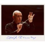 CONDUCTORS: Selection of very fine colour signed 8 x 10 photographs, two slightly larger,