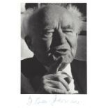 BEN-GURION DAVID: (1886-1973) Zionist Leader, first Prime Minister of Israel 1948-54, 1955-63.