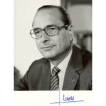 CHIRAC JACQUES: (1932-2019) President of the French Republic 1995-2007,