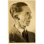 GOEBBELS JOSEPH: (1897-1945) German Politician,