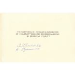 GROMYKO ANDREI: (1909-1989) Soviet Communist Politician during the Cold War,