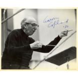 COPLAND AARON: (1900-1990) American Composer and Conductor,