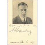 ROSENBERG ALFRED: (1892-1946) German Politician and Ideologue of the Nazi Party.