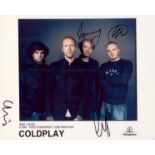 COLDPLAY: British rock band.