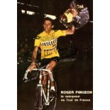 CYCLISTS: An excellent selection of scarce signed photographs and postcards, most colour,