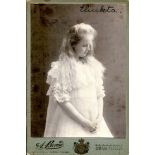 ELISABETH OF ROMANIA: (1894-1956) Romanian Princess, Queen consort of Greece 1922-24.