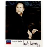 CONDUCTORS: Selection of signed 8 x 10 photographs, two smaller,