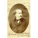 DUMAS ALEXANDRE: Fils (1824-1895) French Author and Dramatist.