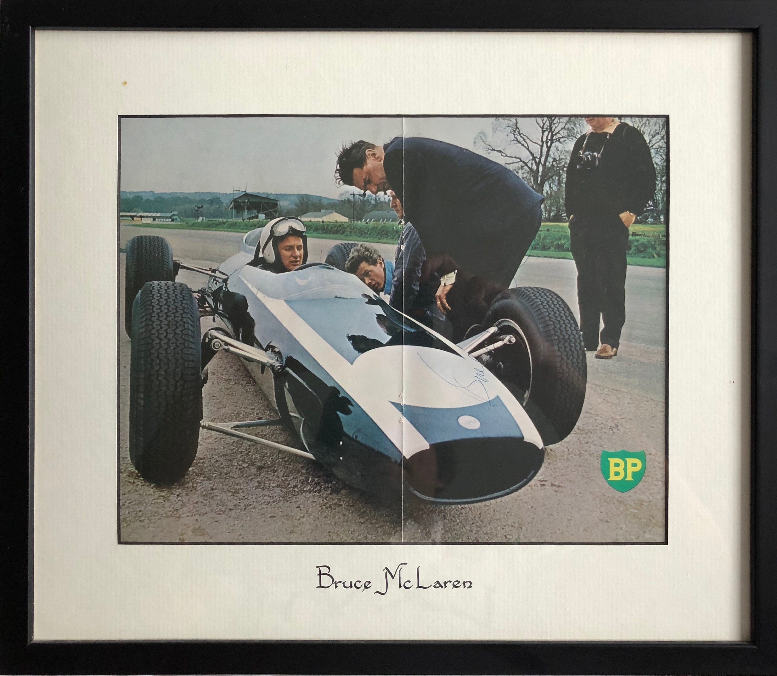 MCLAREN BRUCE: (1937-1970) New Zealand Motor Racing Driver, founder of the McLaren Racing Team,