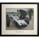 MCLAREN BRUCE: (1937-1970) New Zealand Motor Racing Driver, founder of the McLaren Racing Team,