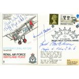 KNIGHT'S CROSS WINNERS: A Royal Air Force Museum commemorative cover issued for International Air