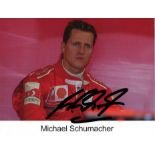 SCHUMACHER MICHAEL: (1969- ) German Motor Racing Driver, Formula One World Champion 1994, 1995,