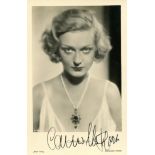 GERMAN CINEMA: Selection of vintage signed Ross postcard photographs by various German Actors and
