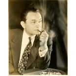 ROBINSON EDWARD G.: (1893-1973) Romanian American Actor, Academy Award winner.