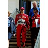 SCHUMACHER MICHAEL: (1969- ) German Motor Racing Driver, Formula One World Champion 1994, 1995,