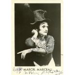 MARCEAU MARCEL: (1923-2007) French mime Artist and Actor.