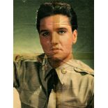 PRESLEY ELVIS: (1935-1977) American Rock 'n' Roll Singer. Vintage signed colour 8 x 10.