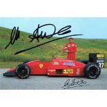 ALBORETO MICHELE: (1956-2001) Italian racing Driver and formula one Pilot.