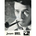 BREL JACQUES: (1929-1978) Belgian Singer & Songwriter.