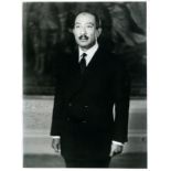 SADAT ANWAR EL: (1918-1981) President of Egypt 1970-81 & Prime Minister of Egypt 1980-81.