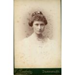 [ALEXANDRA FEODOROVNA]: (1872-1918) Empress Consort of Russia, spouse of Tsar Nicholas II.