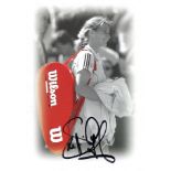 TENNIS: Selection of signed 4 x 6 photographs by various tennis players including Steffi Graff,