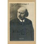 MASSENET JULES: (1842-1912) French Composer.