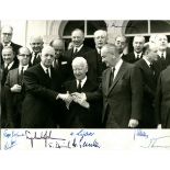 WORLD LEADERS: An historic vintage signed 9.
