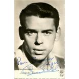 BREL JACQUES: (1929- 1978) Belgian Singer & Songwriter. Vintage signed and inscribed 3.5 x 5.