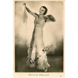MULLER RENATE: (1906-1937) German Singer and Actress,